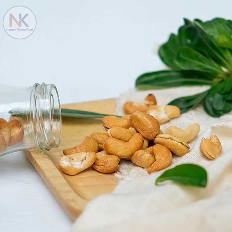 Hạt điều tách vỏ rang muối